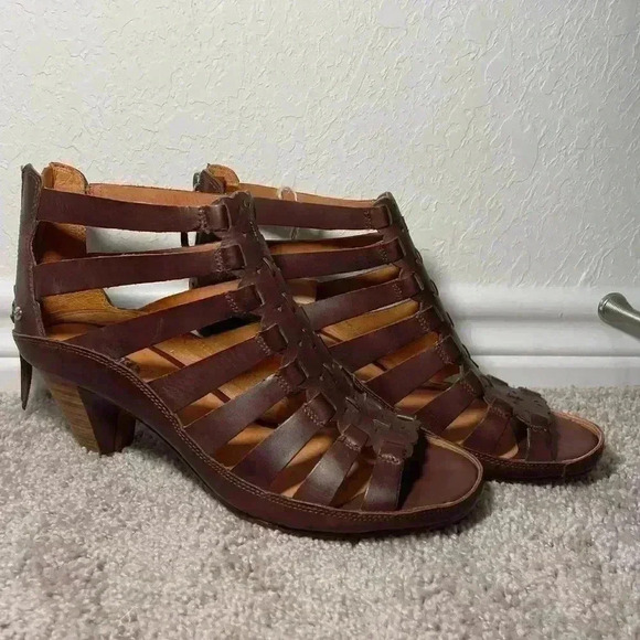 PIKOLINOS Cuero Open Toe Heeled Sandals NWT Womens Size EU 41 - Picture 1 of 8